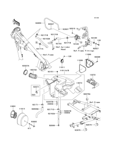 KL650 Воздушный фильтр