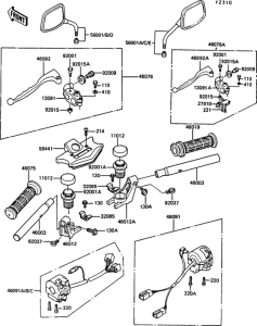 Z550 Handlebar(1 / 2)