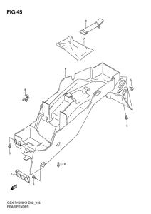 GSX-R1000 Заднее крыло