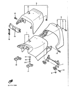 V-MAX12 Сиденье