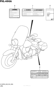 VL1500T Label (Vl1500Tl6 E28)
