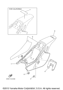 TTR90M Боковые обтекатели