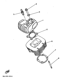 RT100H Головка цилиндров