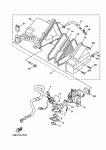 BX50N インテーク
