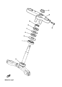 TZR250 ｽﾃｱﾘﾝｸﾞ