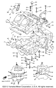 XVZ12DWC Картер двигателя