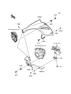 ZR1000 Обтекатель нижний
