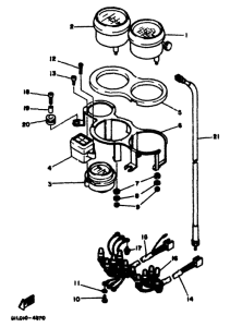 RD350F Приборы