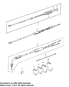 KD100 Cables / chassis electrical equipment