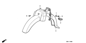 PK50 Переднее крыло