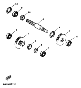 YN100 Трансмиссия