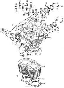  Цилиндр и головка цилиндра