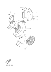 CW50RS Air shroud. fan