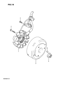 RG125 Зажигание