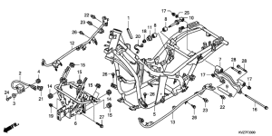 NSS250 (ABS) Frame body