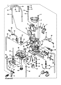 WR450F Carburetor assy