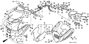 VFR750R Cowling comp