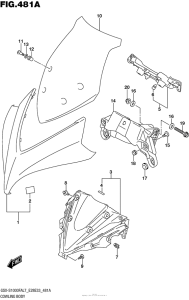 GSX-S1000F (ABS) Cowling Body
