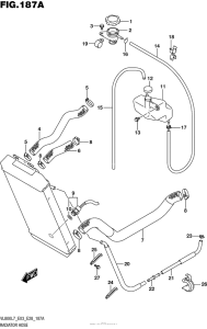 VL800T Радиатор и Патрубки
