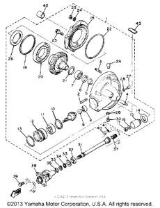 XJ750RH Ведущий вал