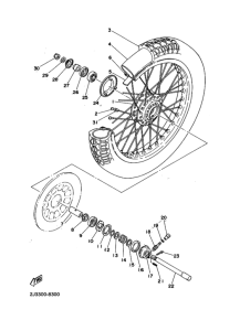 SR400 ﾌﾛﾝﾄﾎｲｰﾙ