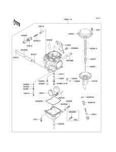 KL250 Carburetor(1 / 2)