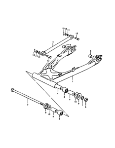 GS1000 Маятник задний