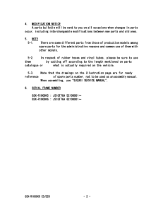 GSX-R1000 Catalog preface