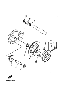 ST225 Starter clutch outer assy