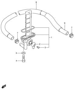 VS800 Топливный кран