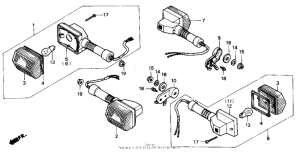  Задний фонарь