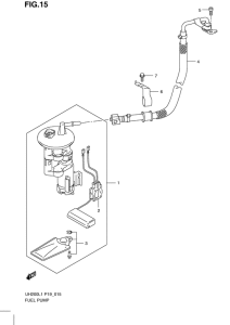 UH200 Топливный насос