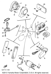 XV1100SH Электрика