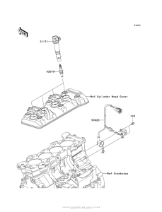ZX600 Система зажигания