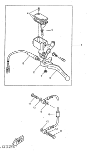 YQ50 Задний торм цилиндр