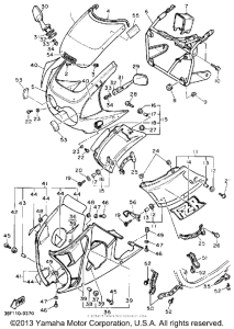 FZR400A Обтекатели