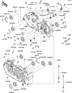  Картер двигателя