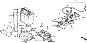 FT500 Battery + c.d.i. unit