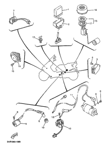 YP125D Электрика 1