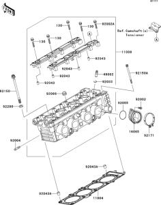 ZR1000 Головка цилиндров