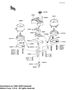 KZ250 Спидометр
