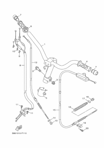 EF06 ステアリングハンドル & ケーブル
