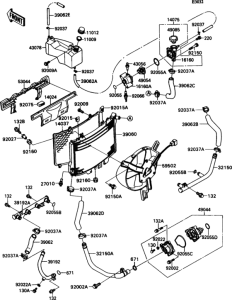 ZX1100 Radiator(1 / 2)