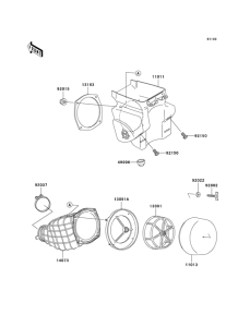 KX500 Воздухоочиститель