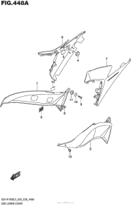 GSX-R1000 Side Lower Cover
