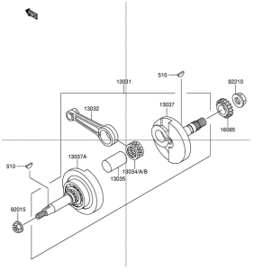 FD112 Вал коленчатый
