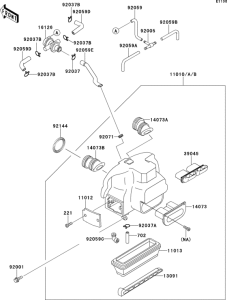 ZG1000 Air cleaner(1 / 2)