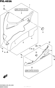 GSX-R600 Under Cowling