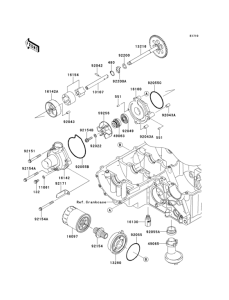 ZR800 Масляный насос