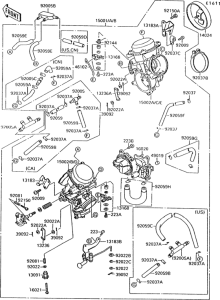 VN1500 Carburetor(1 / 2)